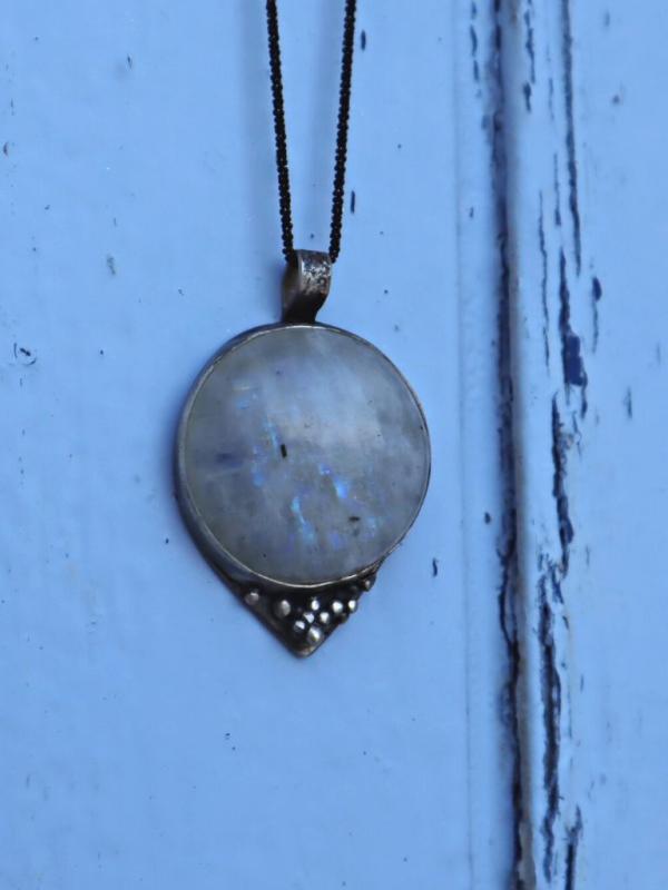 Unique Moonstone Crystal Necklace Muse image