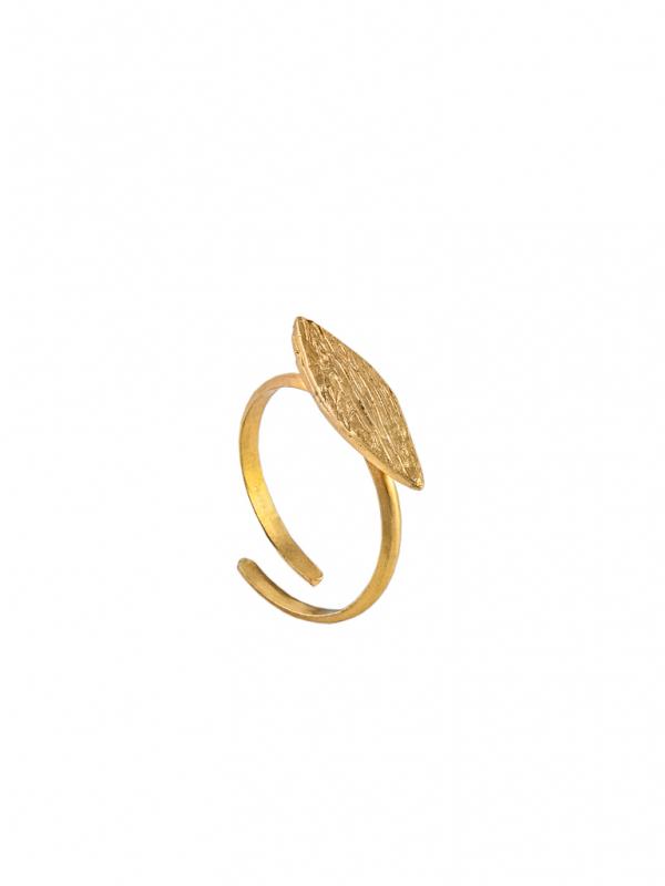 Marquise Leaf Ring image